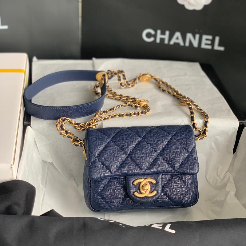 Chanel 2.55 Classic AP3368 blue